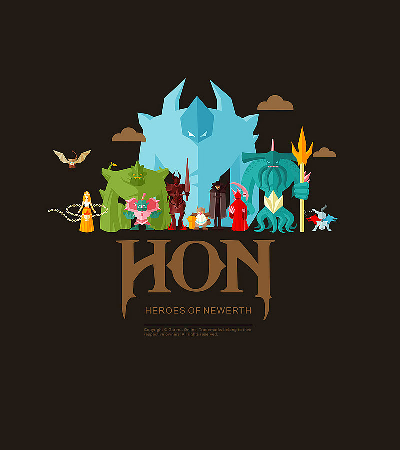 给公司T裇设计的插画图案（图ZMTg0Nzg4MjQ=） - 图案 - 站酷设计师i-noo原创素材 - 站酷ZCOOL