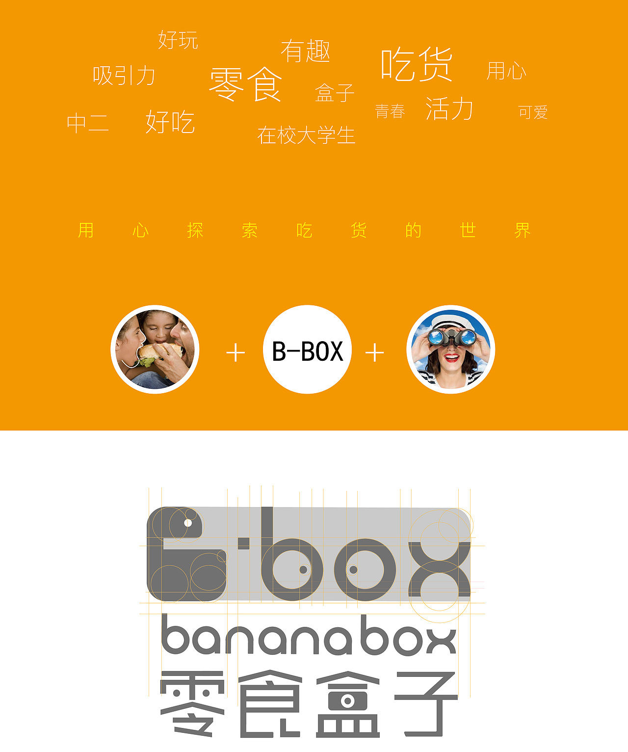 bboxbananabox零食盒子logo