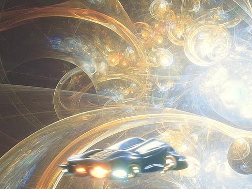 EX浪客的空间穿越飞行器