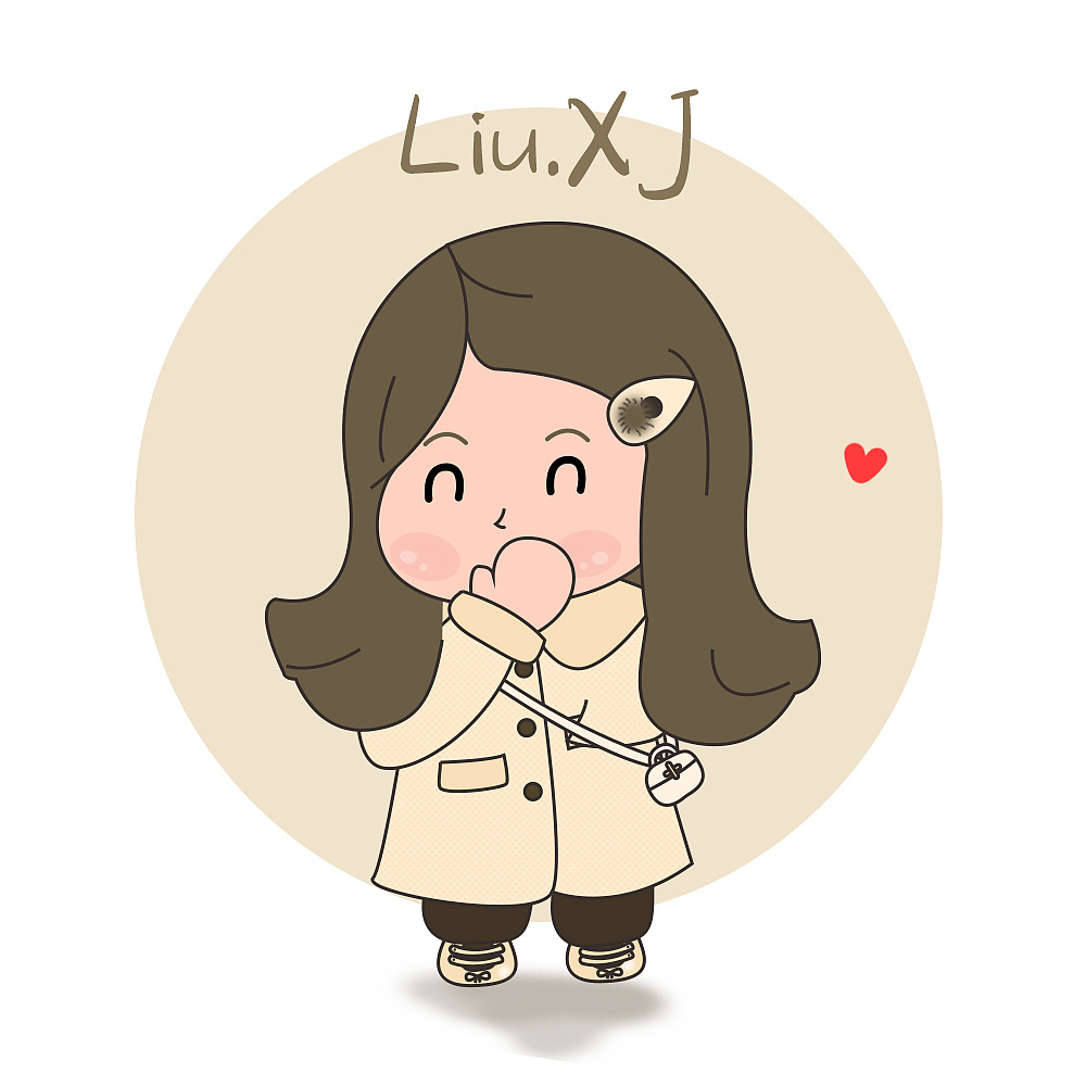 毕业季q版头像画给寝室的圣诞小礼物