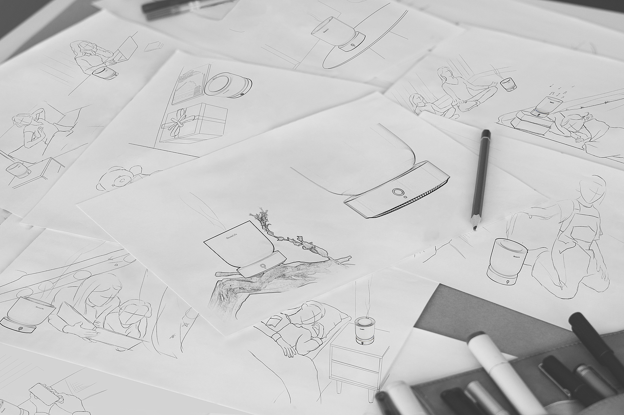 智能香薰机 I 暖风机全案 *2