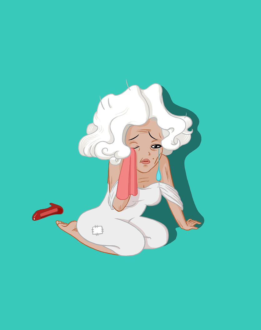 商品外包装-梦露人物形象设计（图ZMTIxNjk4MTAw） - 商业插画 - 站酷设计师Z07131343原创素材 - 站酷ZCOOL