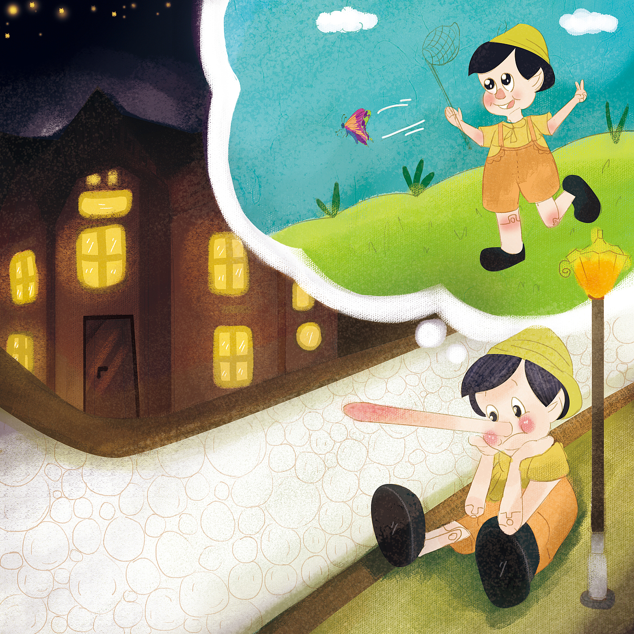 匹诺曹故事南京/插画师/3年前/97浏览漫慢子