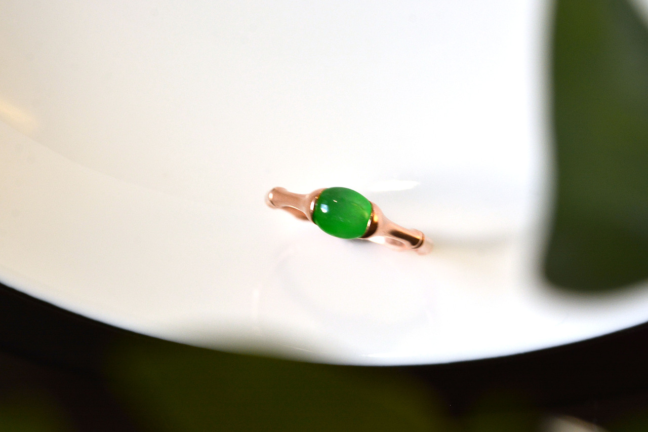 设计师作品|“竹”报平安戒指