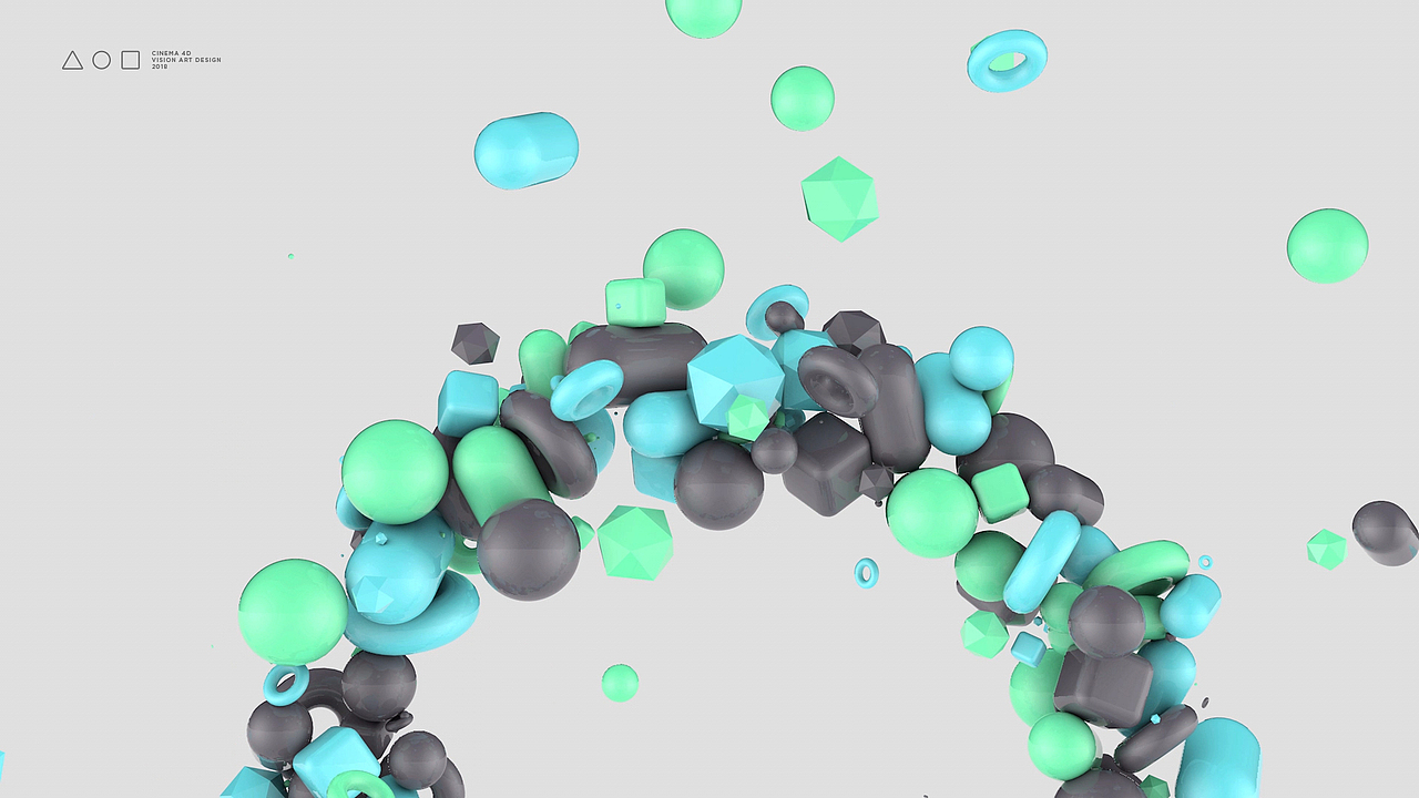 Geometric character animation