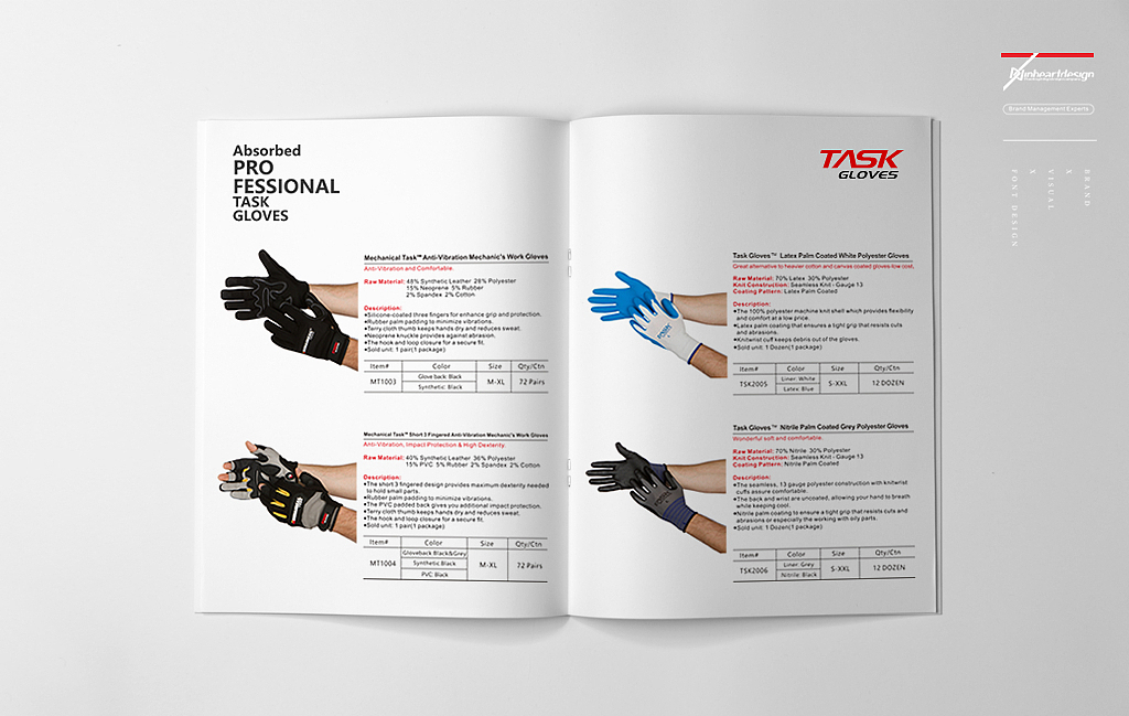 TASKGLOVES品牌VIS识别系统设计-因心设计（图ZMTc1MTgzMTA4） - 品牌 - 站酷设计师INHEART上海因心原创素材 - 站酷ZCOOL