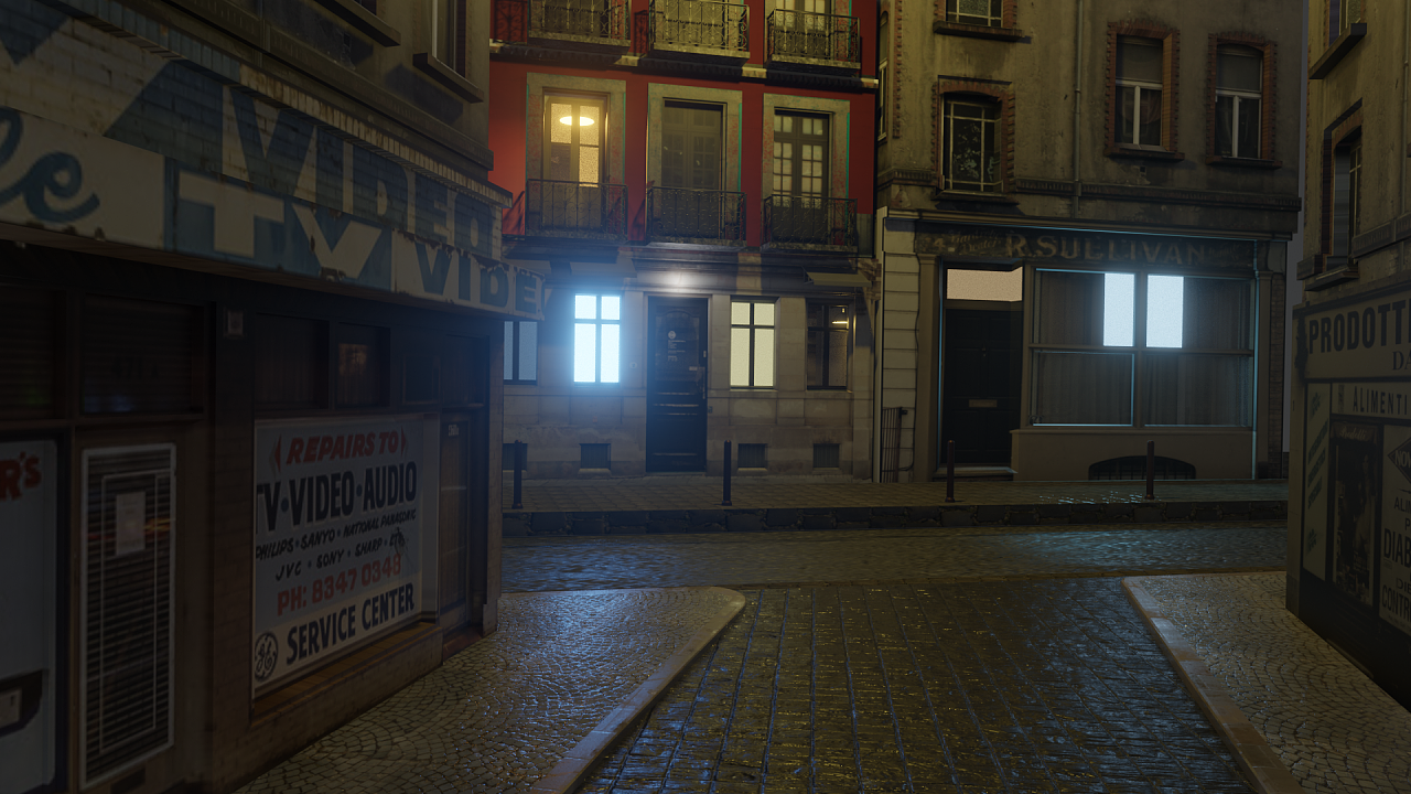 小巷|三维|场景|arthurluwp - 原创作品 - 站酷 (zcool)