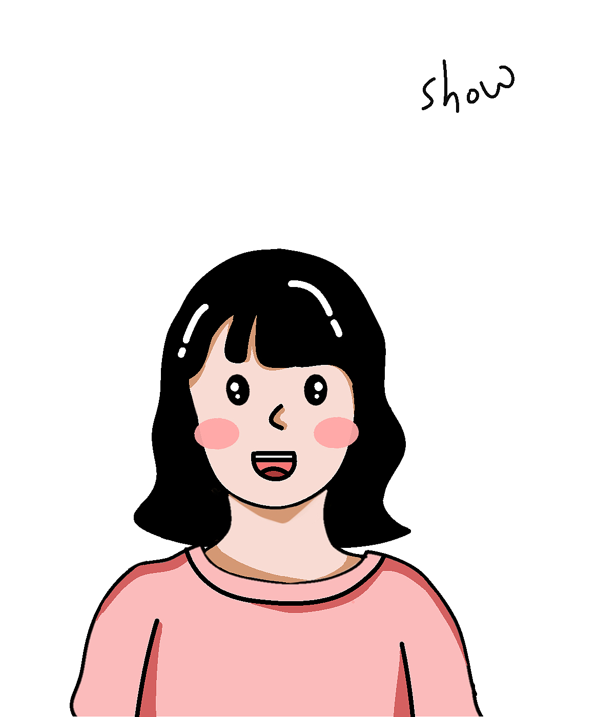 豆豆眼人物练习