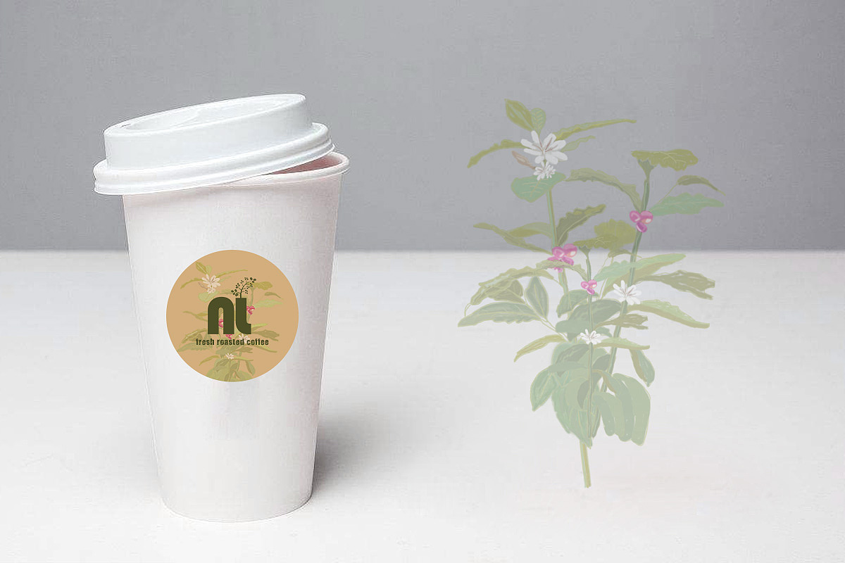 咖啡杯包裝（圖ZMTAwODY1MzI4） - 圖案 - 站酷設(shè)計師shirley6603原創(chuàng)素材 - 站酷ZCOOL