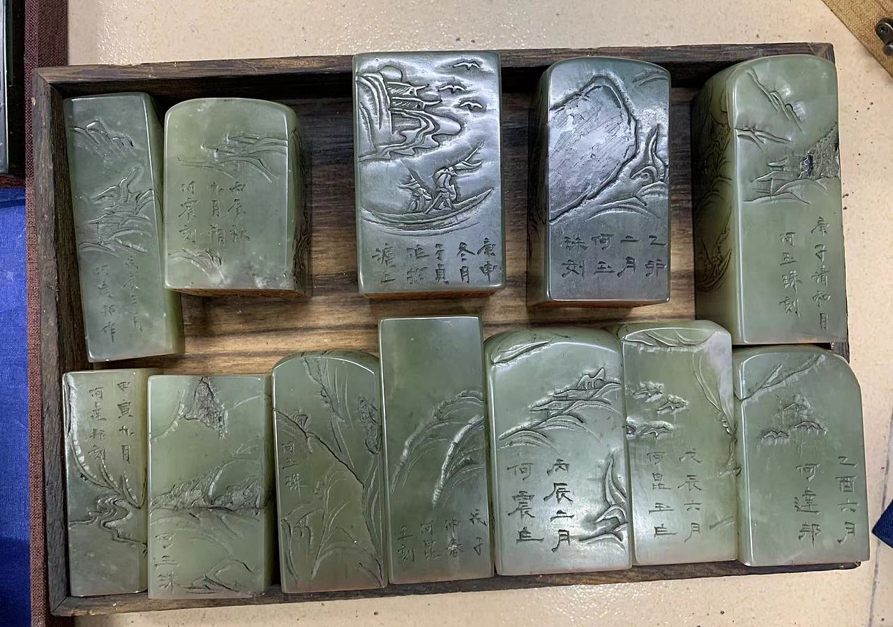 印,方寸之间也连接着文化复兴的伟大征途。篆刻大业。