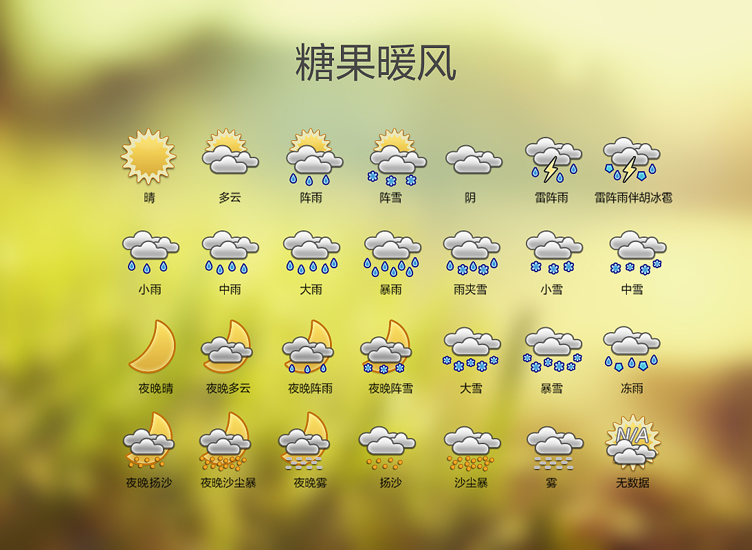 糖果暖风（图ZMTMyMTcwNzY=） - 主题/皮肤 - 站酷设计师frenny原创素材 - 站酷ZCOOL