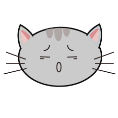 卡通表情包一只逗乐的猫,带走它微信搜索也可找到哦!