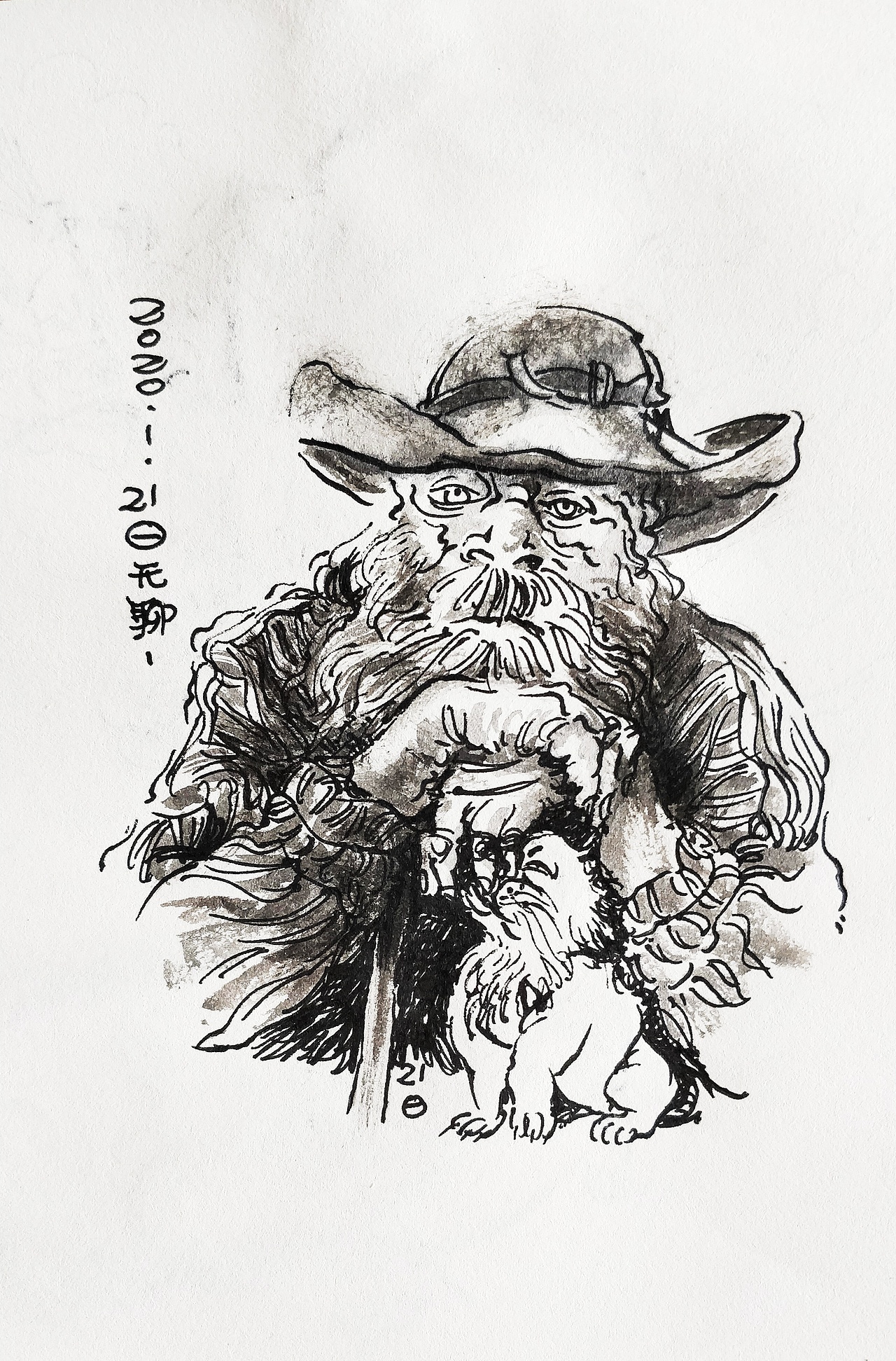 线描小稿（图ZMTk0MTYwMjI4） - 创作习作 - 站酷设计师无意漫画原创素材 - 站酷ZCOOL