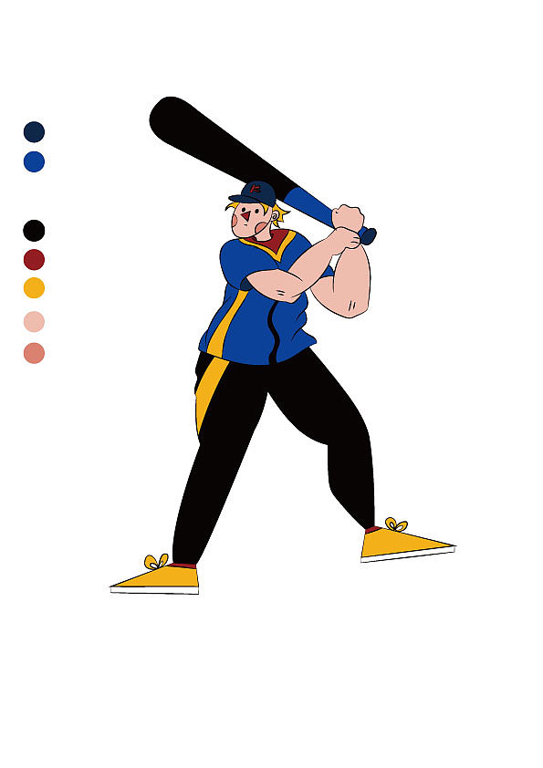 奥运会项目（图ZMjUxNzE2ODMy） - 商业插画 - 站酷设计师一朵白白原创素材 - 站酷ZCOOL