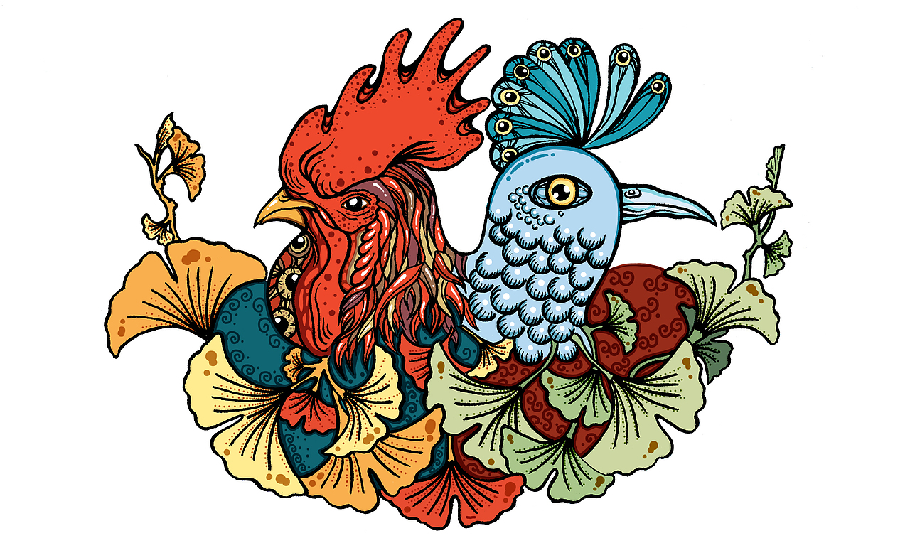 2017鸡年生肖T恤