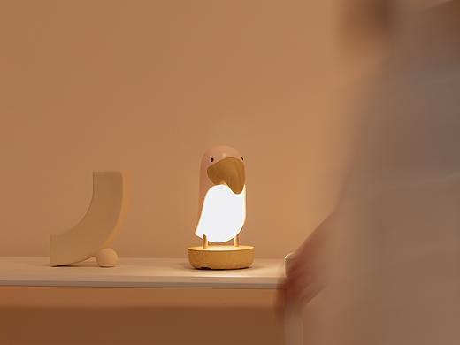 亮节 木木鸟蓝牙音箱小夜灯