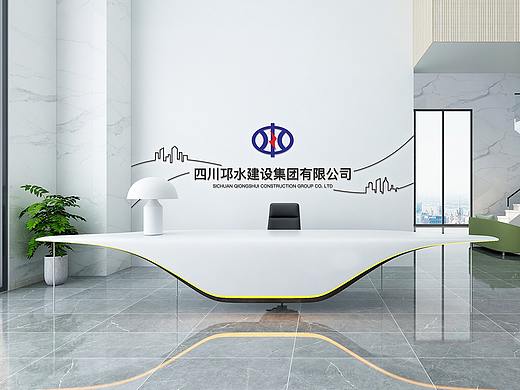 公司文化墙 公司形象墙   建筑公司文化墙 企业形象墙