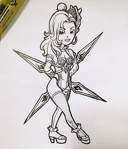 王者农药（图ZMTA5NTEwMjA0） - 创作习作 - 站酷设计师时画原创素材 - 站酷ZCOOL