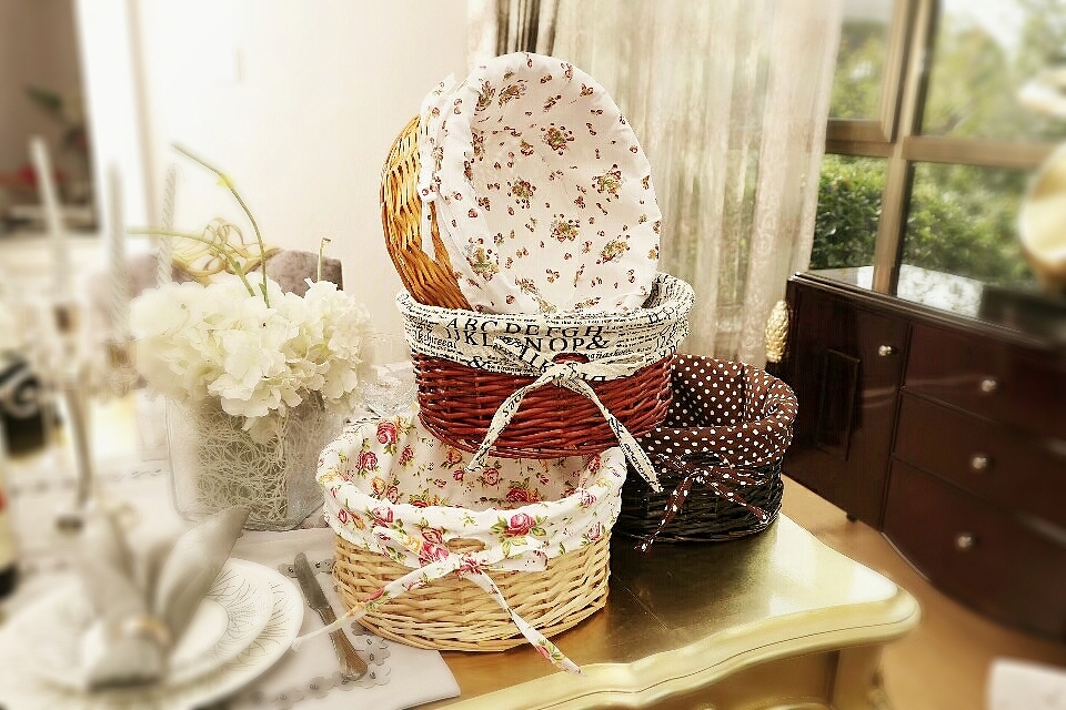 纯手工·柳编收纳/时尚柳编水果篮