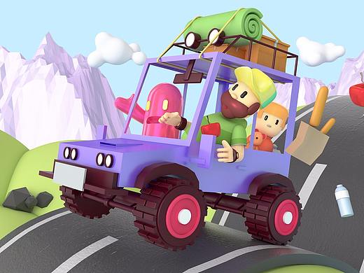 最近迷上了C4D（個人主頁-ZMzUxMTc1NDg=） - 其他 - 站酷設計師侯的隆冬強原創(chuàng)素材 - 站酷ZCOOL