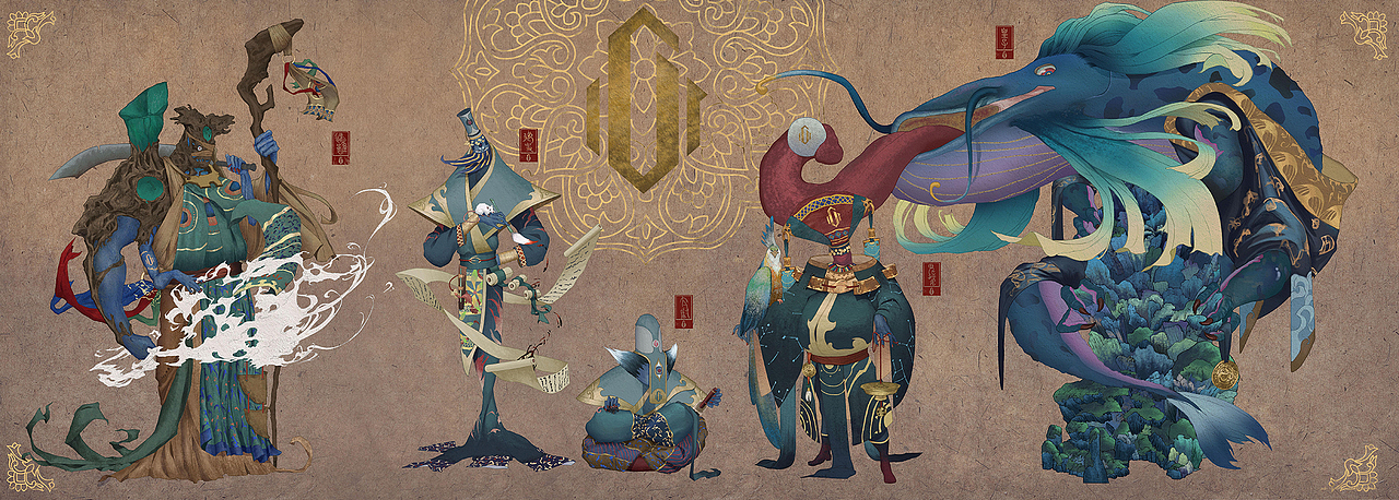 《楼兰》主题系列角色设定 — 2019年作品集（图ZMTkxMjI5MzQw） - 概念设定 - 站酷设计师XRCG学院原创素材 - 站酷ZCOOL