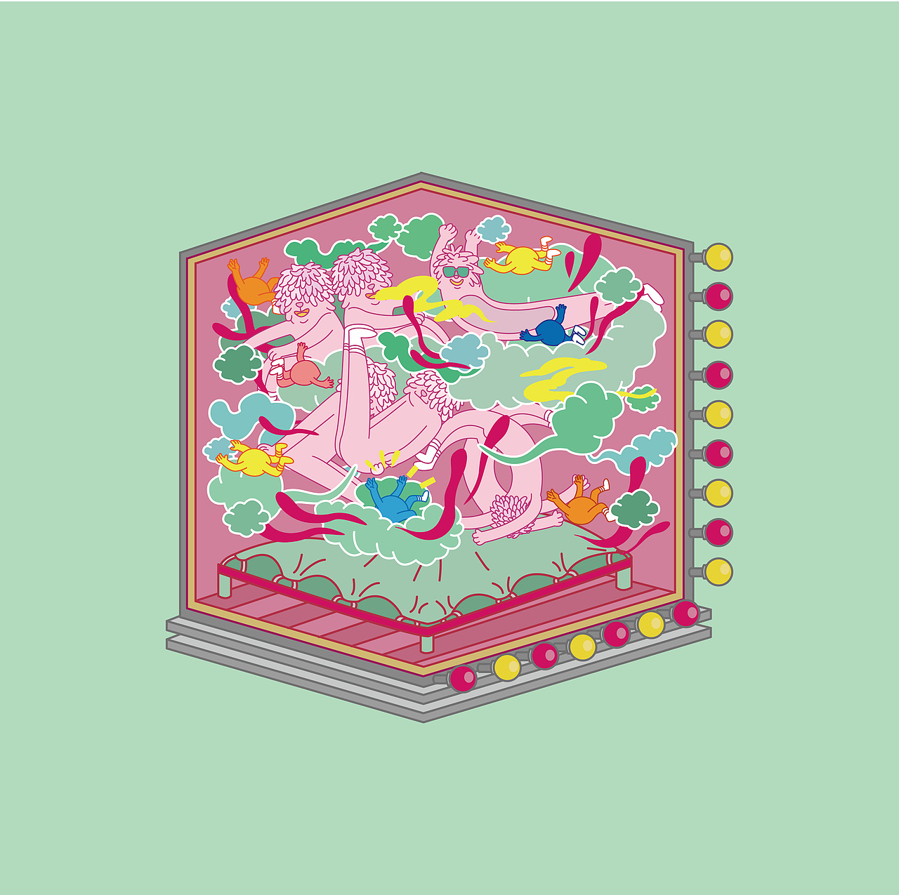 毕业设计 | GO+HOME插画设计#青春答卷2018#（图ZMTI1MDMwMzky） - 艺术插画 - 站酷设计师凡不高_vannogogh原创素材 - 站酷ZCOOL