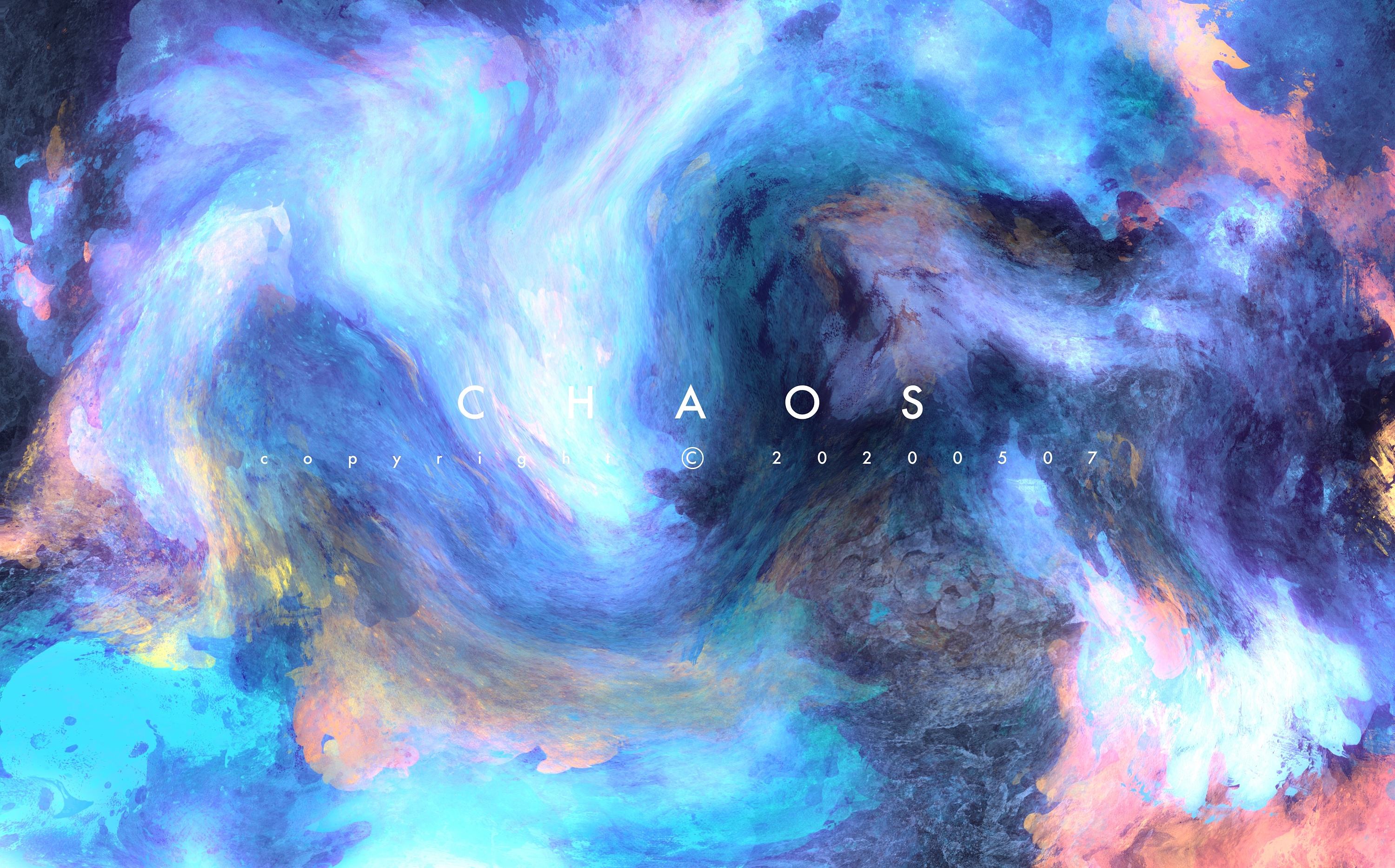 数码流体画三--混沌