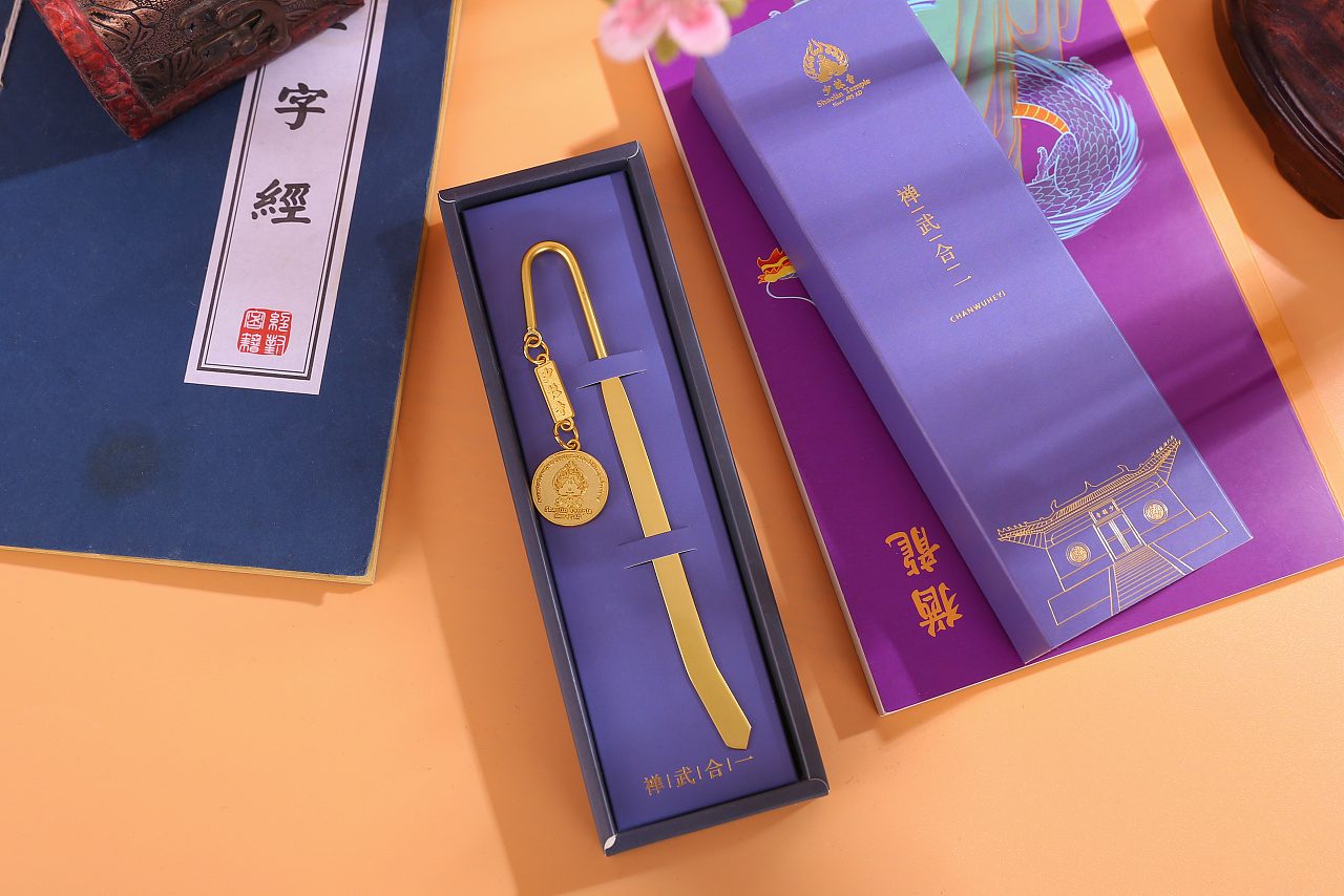 少林寺·禅武合一书签 - 原创作品 - 站酷(zcool)