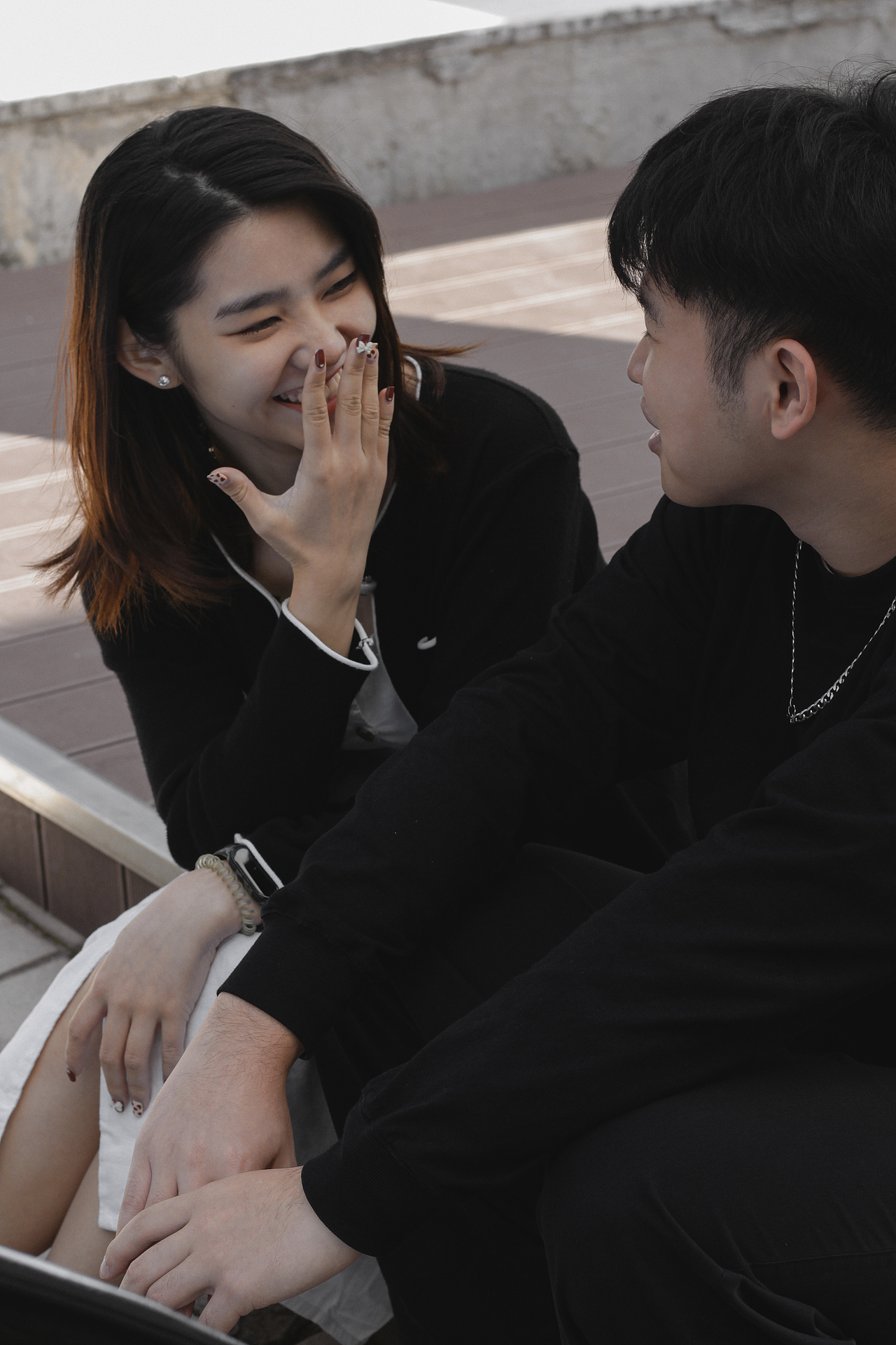 校园情侣写真 | 杂志风