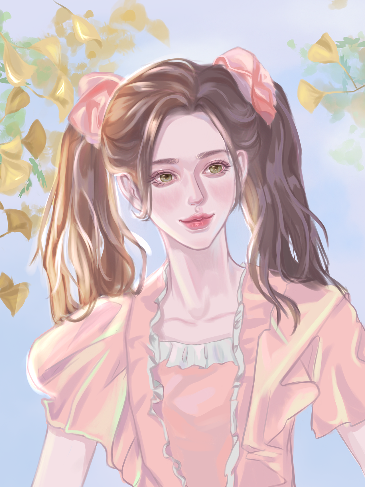 仙女风女生头像半厚涂（图ZMjQ5NTQ2OTEy） - 绘画 - 站酷设计师七弋Winni原创素材 - 站酷ZCOOL