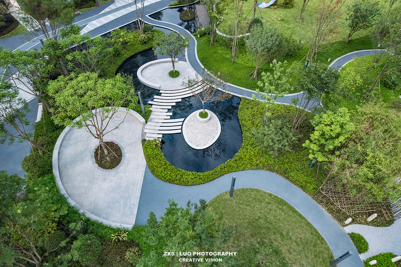 景观摄影 成都彭州置信丽都府二期