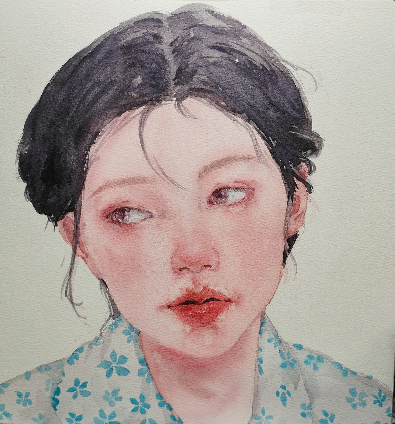 水彩人物习作（图ZMjcyNzEyNzcy） - 绘画 - 站酷设计师没烧开的水原创素材 - 站酷ZCOOL