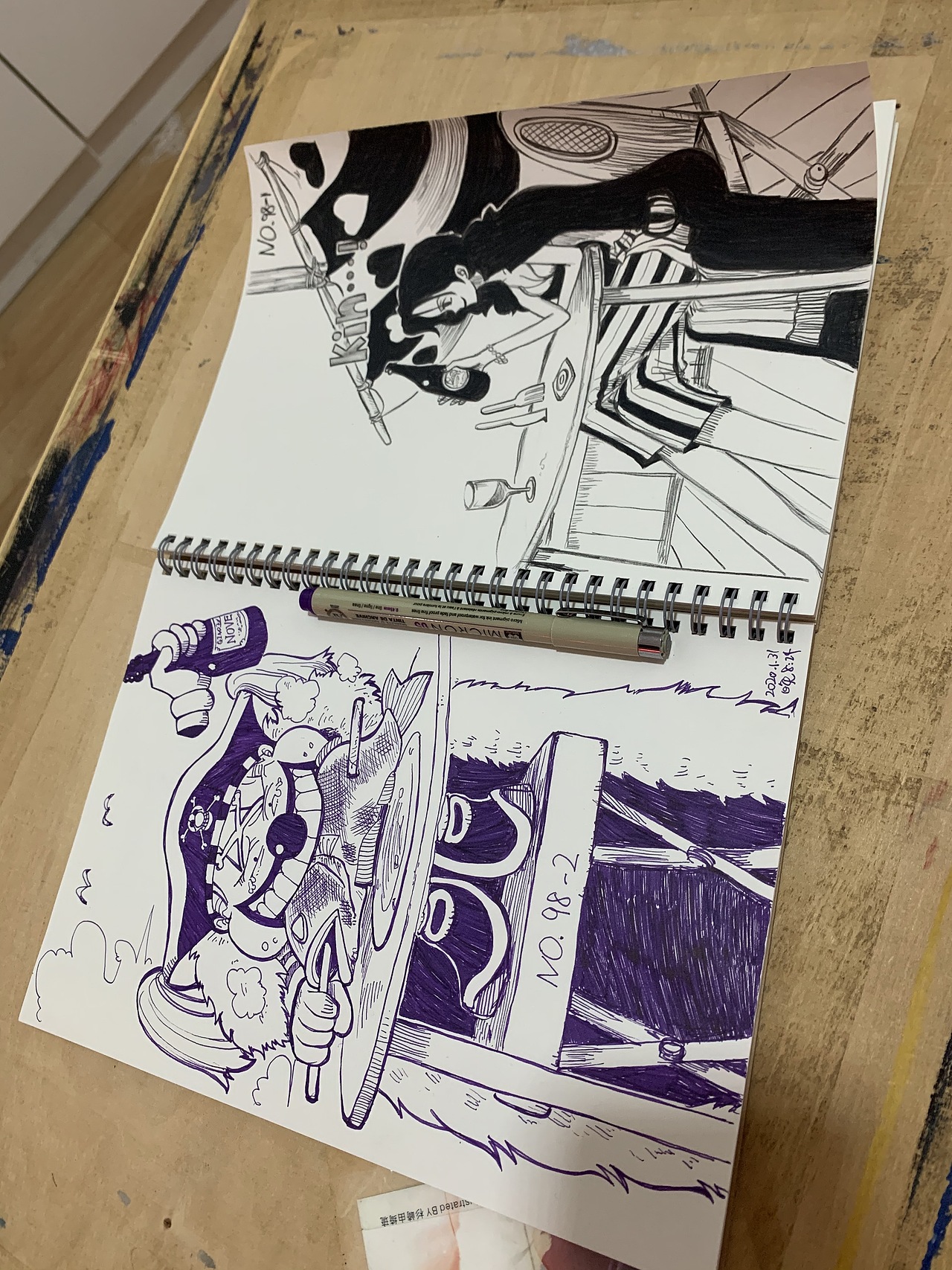 海贼王临摹 二期（图ZMTk0OTg4MDky） - 单幅漫画 - 站酷设计师Liang_Kinglion原创素材 - 站酷ZCOOL