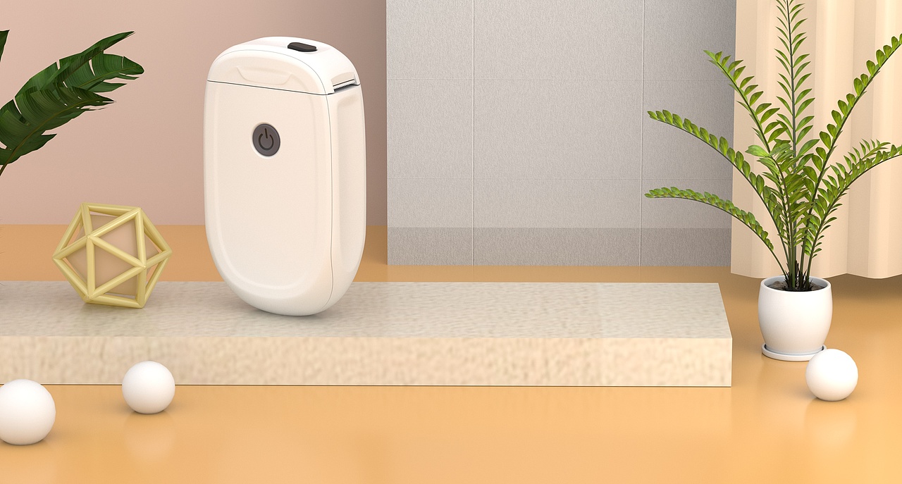 标签打印机场景图