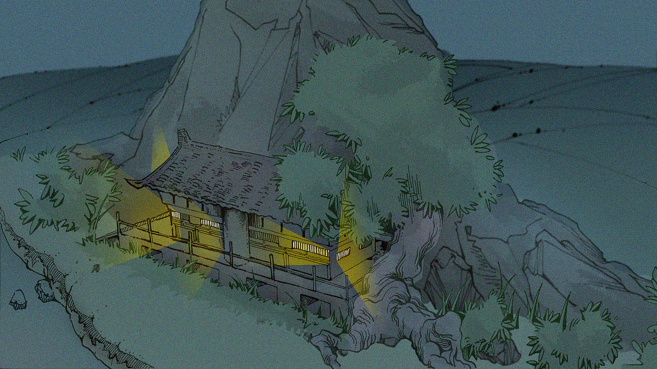 我做的场景 如下