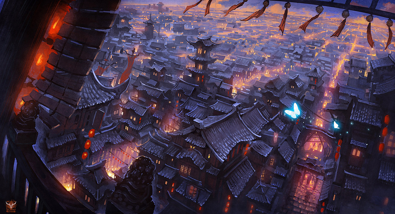 一些旧作-九州（图ZOTgyMzIzNDQ=） - 概念设定 - 站酷设计师TRYLEA原创素材 - 站酷ZCOOL