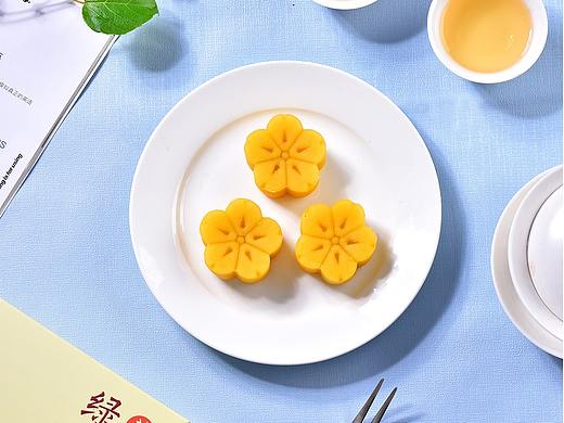 流心绿豆糕 茶点 零食