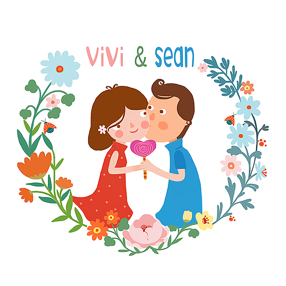 #婚礼设计#（图ZNDIyMTI5NzI=） - 商业插画 - 站酷设计师MISS木瓜原创素材 - 站酷ZCOOL