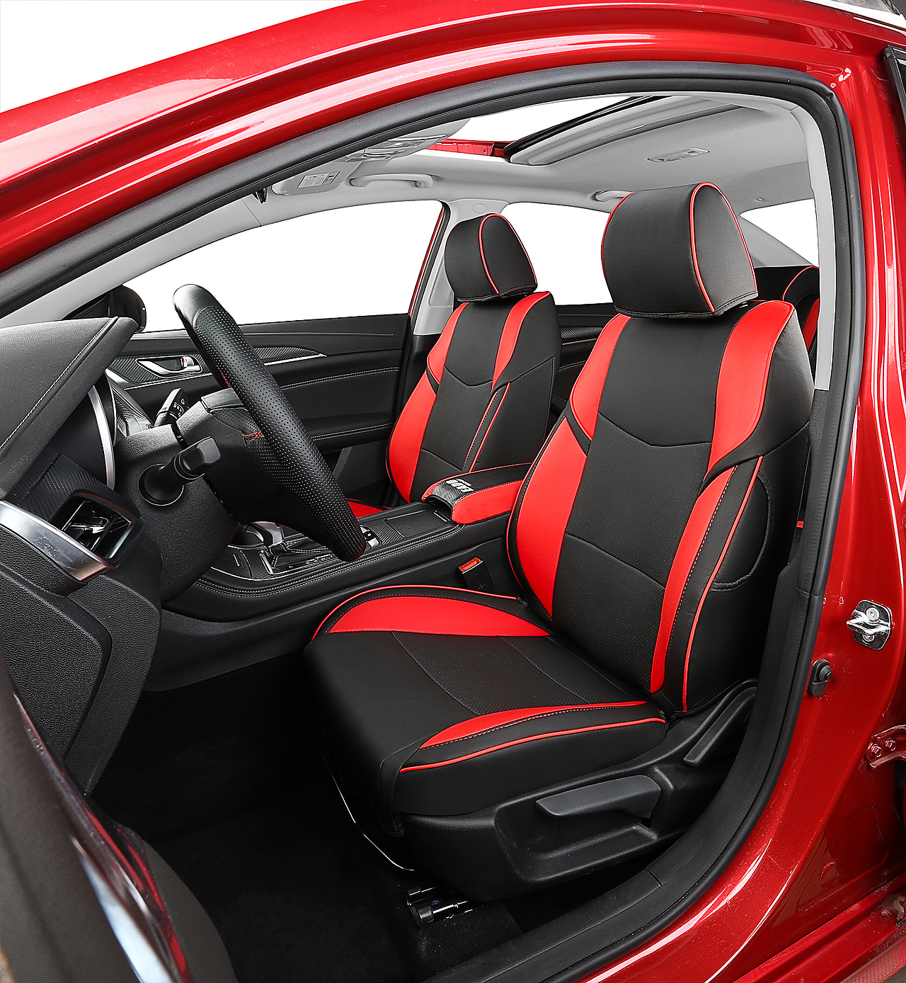 二代逸动座垫拍摄