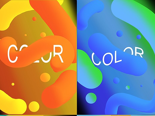 同类色 互补色 邻近色 对比色