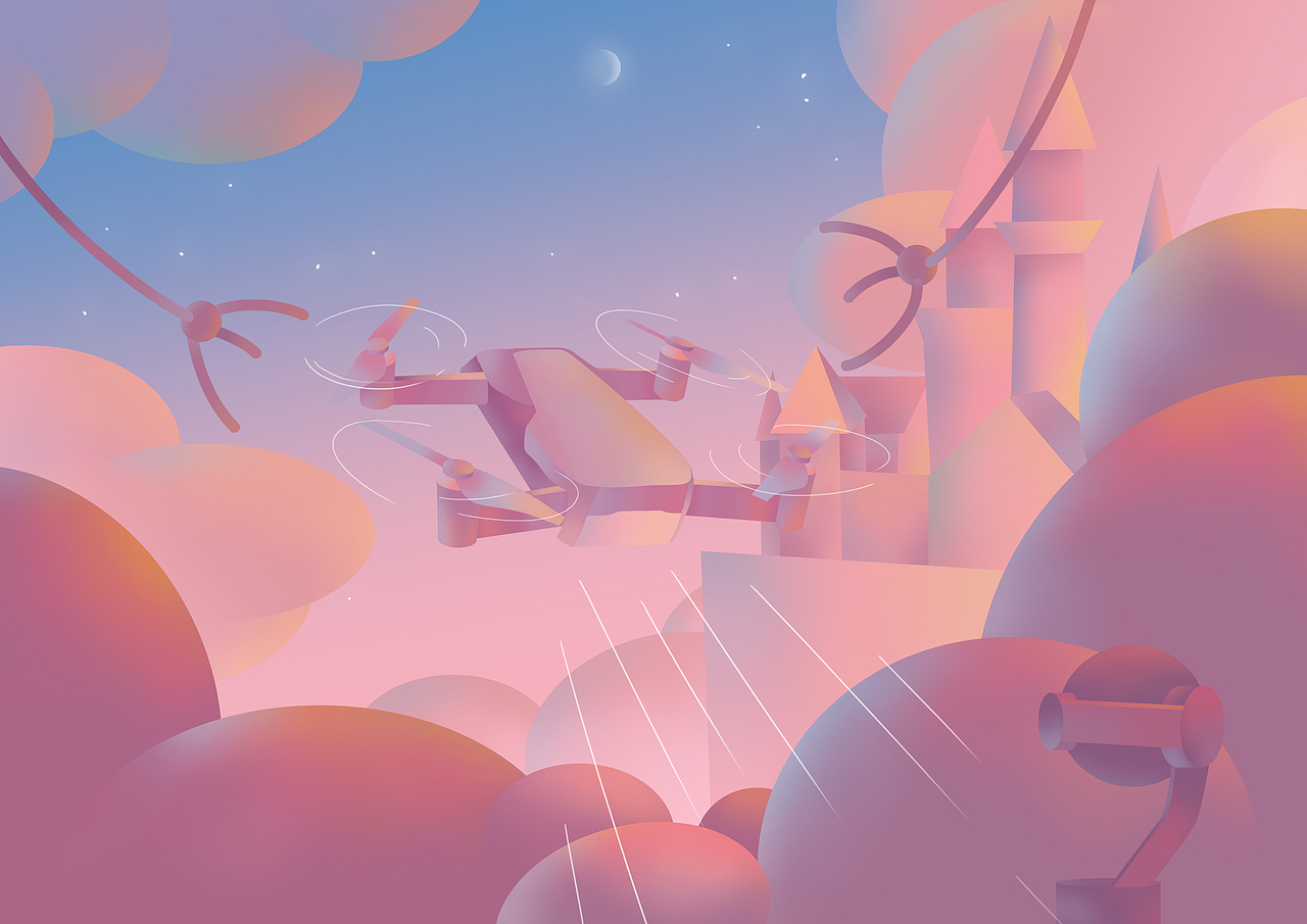 飞 飞 飞翔哇~（图ZMTIwMzIwODA4） - 商业插画 - 站酷设计师映雪的速写本原创素材 - 站酷ZCOOL