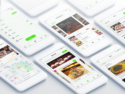 巴诺甜品app（个人主页-ZMjk1MDA2NTI=） - APP界面 - 站酷设计师叫大唯原创素材 - 站酷ZCOOL