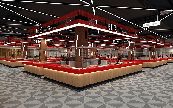 凤阳路农贸市场效果图