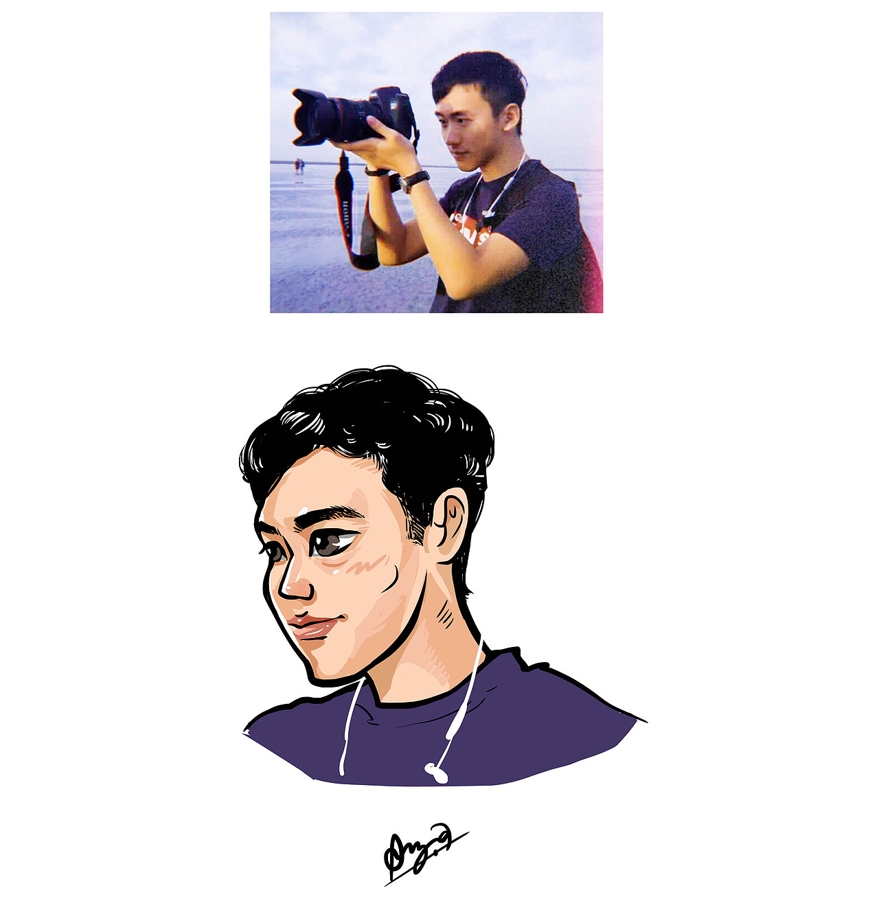 2018年7月头像绘 by Amy.a