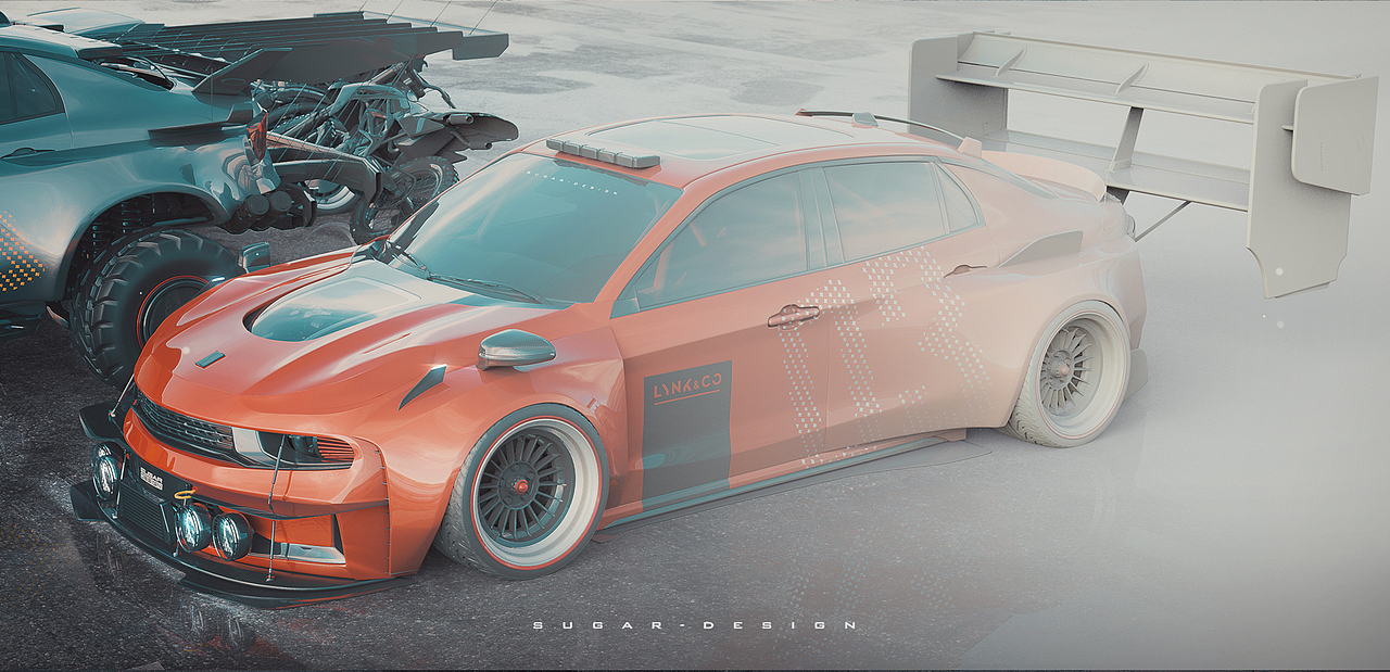 不正经的爆改领克03已经上线!12缸搞起,还送超宽体!