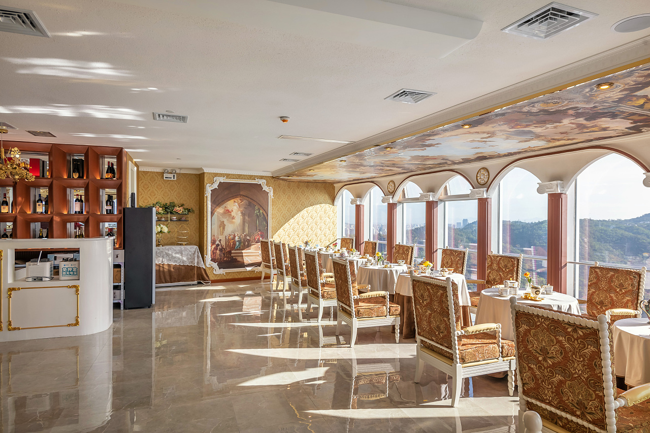 无敌海景欧式复古餐厅