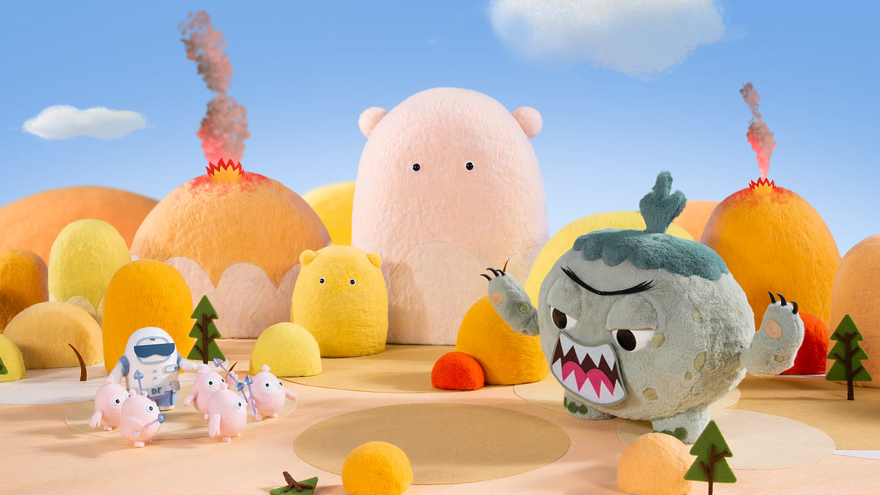 瑷尔博士羊毛毡动画!我的皮肤菌落不可能那么可爱!