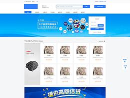 藍(lán)色風(fēng)格企業(yè)購物站