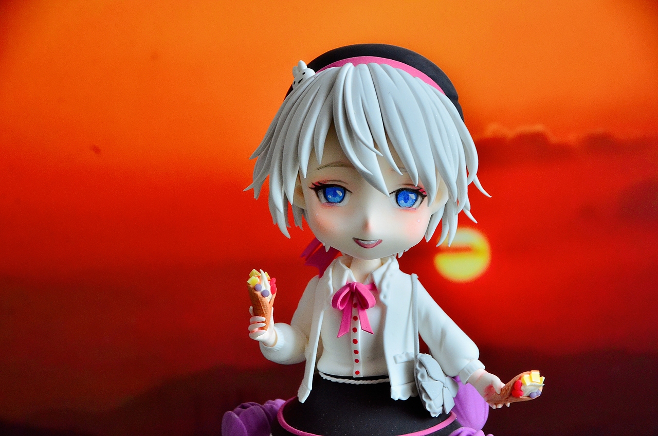 言和q版粘土手办