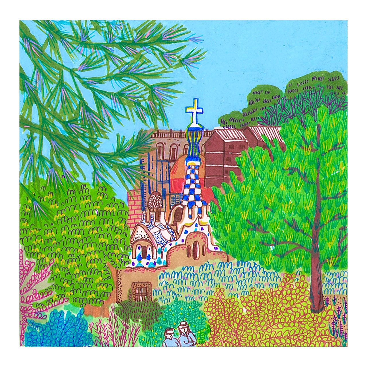 插画西班牙（图ZMTkwMzMyNzUy） - 创作习作 - 站酷设计师原答案原创素材 - 站酷ZCOOL